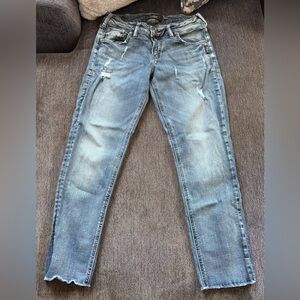 Silver Jeans Blue Skinny Jeans